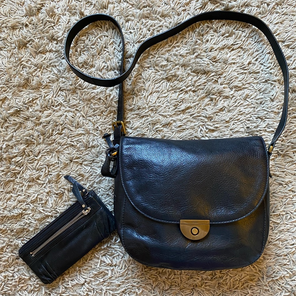 Fossil crossbody & wallet